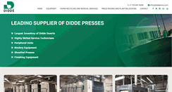 Desktop Screenshot of diddepress.com